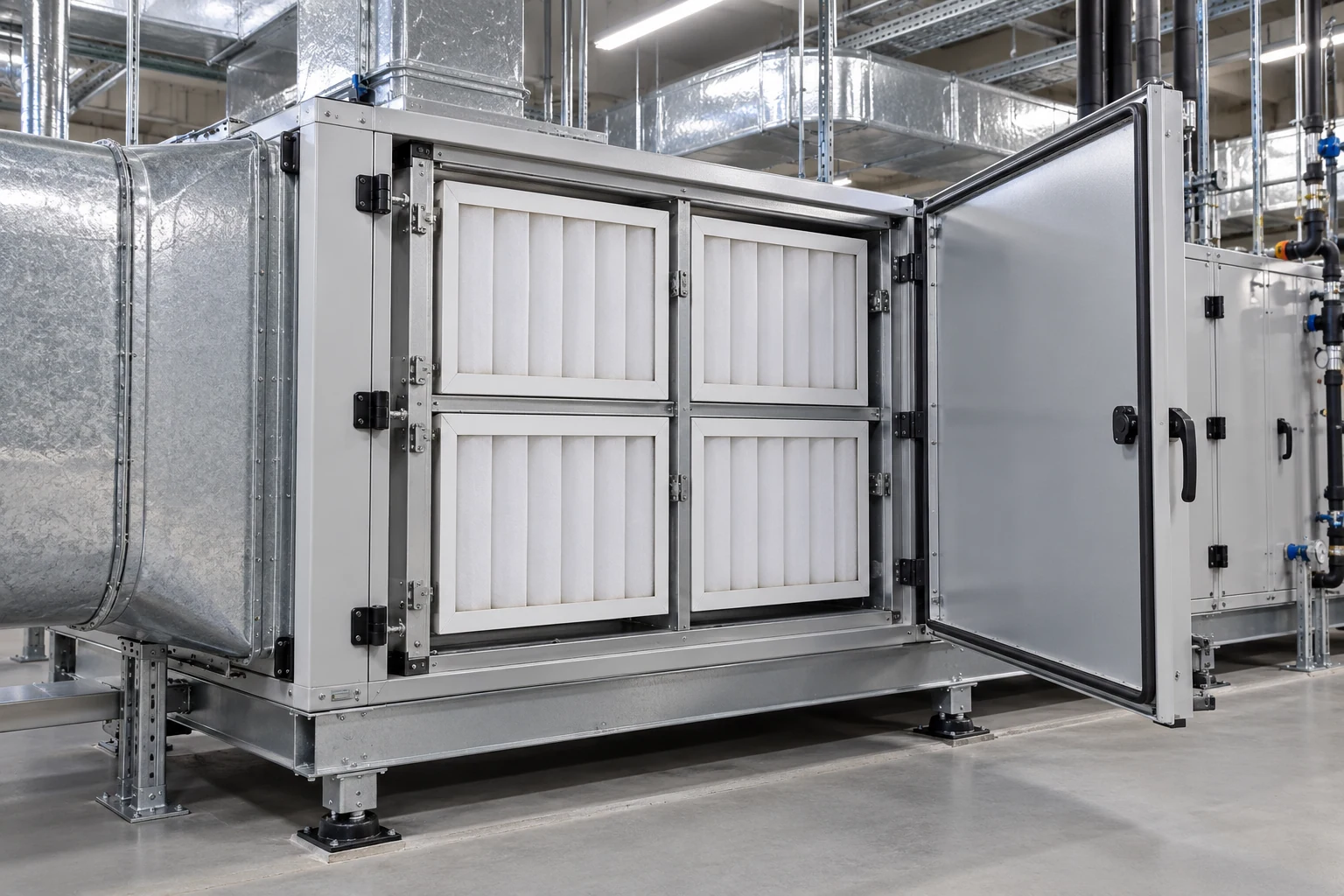 Illustrative application for HVAC filter and HEPA enquiry guide