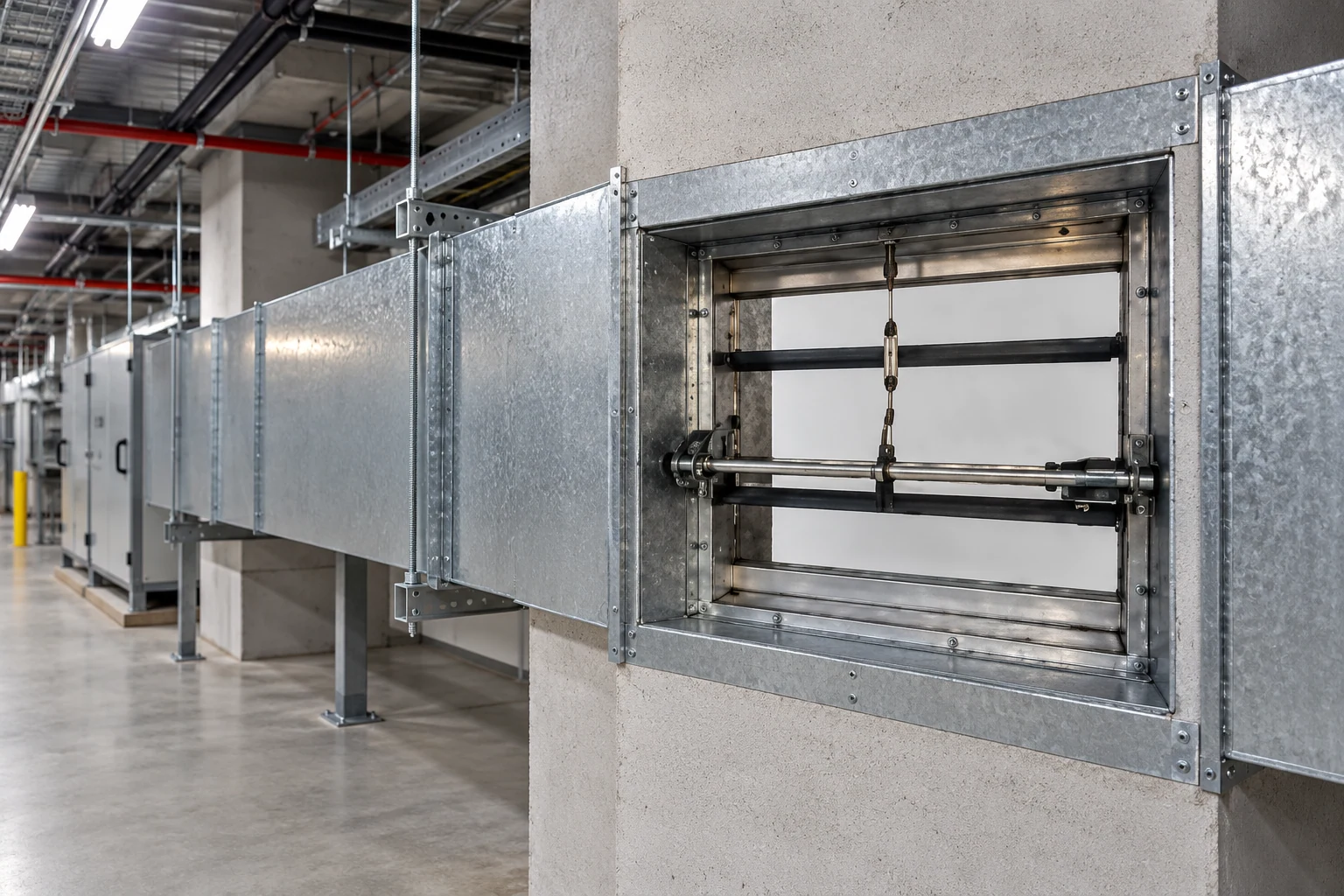 Illustrative application for Fire damper documentation guide