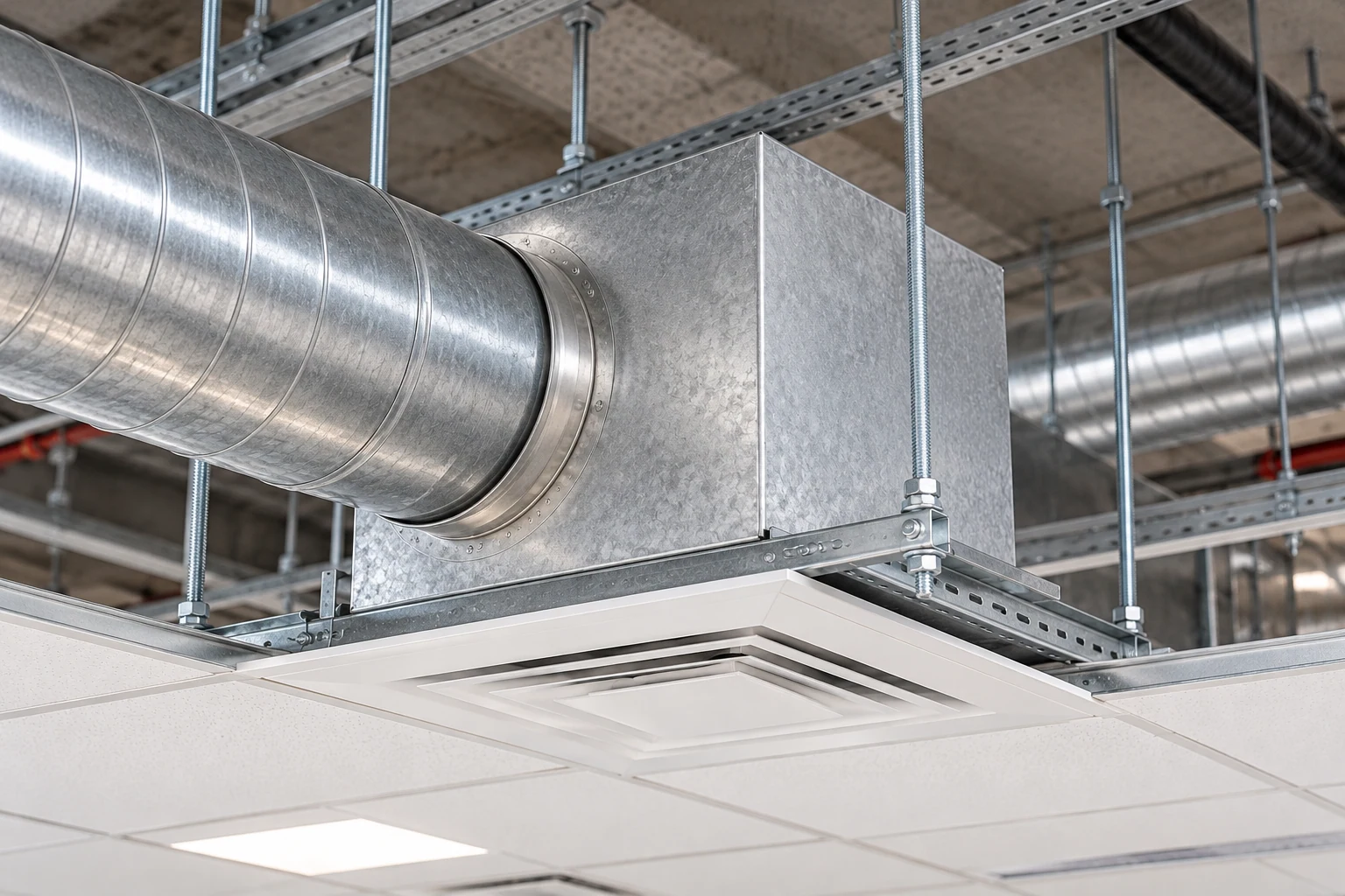 Illustrative application for GI plenum coordination guide