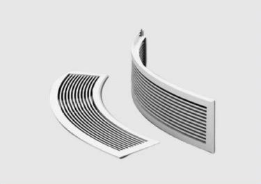 Curved Grille: catalogue product reference